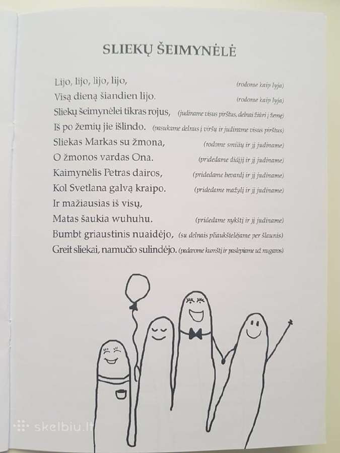 Pirštukų miklinimo knygelė - nuotraukos Nr. 2
