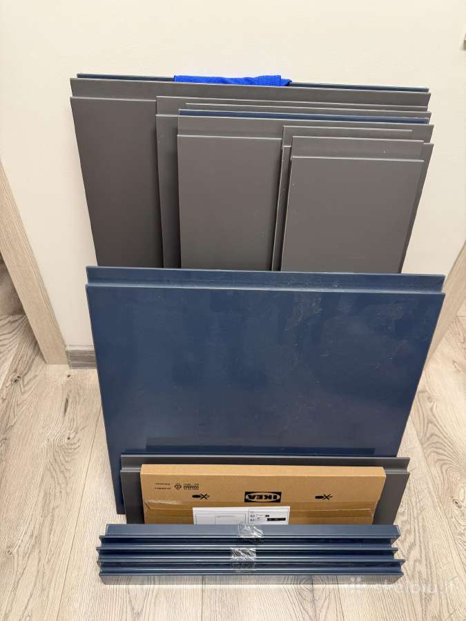 Ikea Voxtorp tamsiai pilki matiniai fasadai - nuotraukos Nr. 2