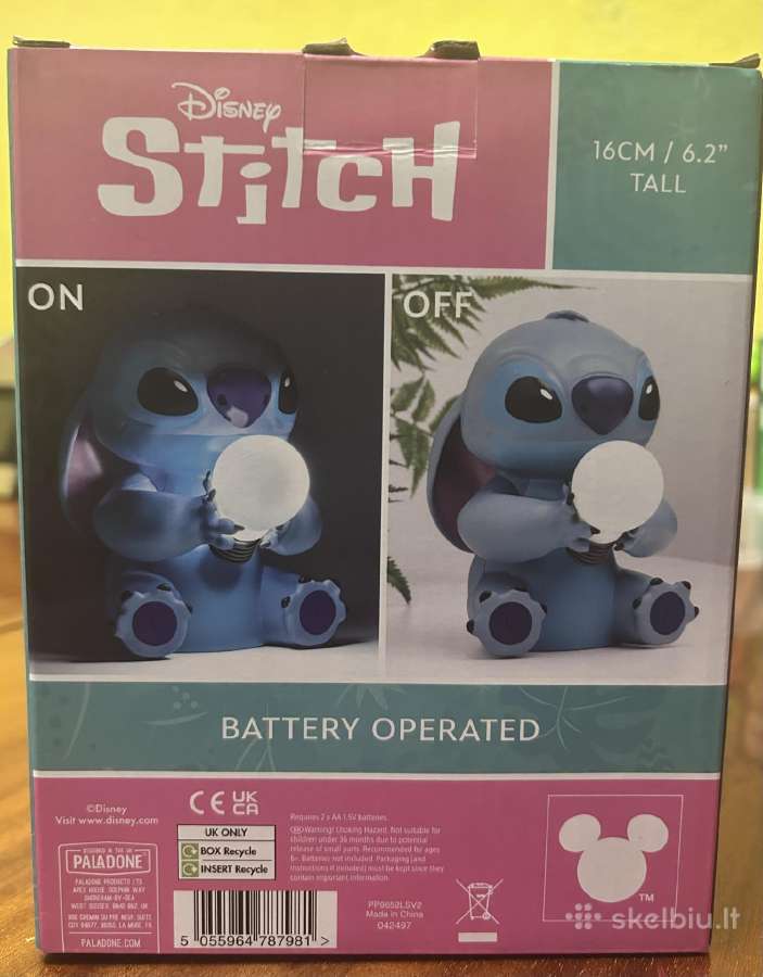Stitch naktinė/dekoratyvinė lempa - nuotraukos Nr. 2