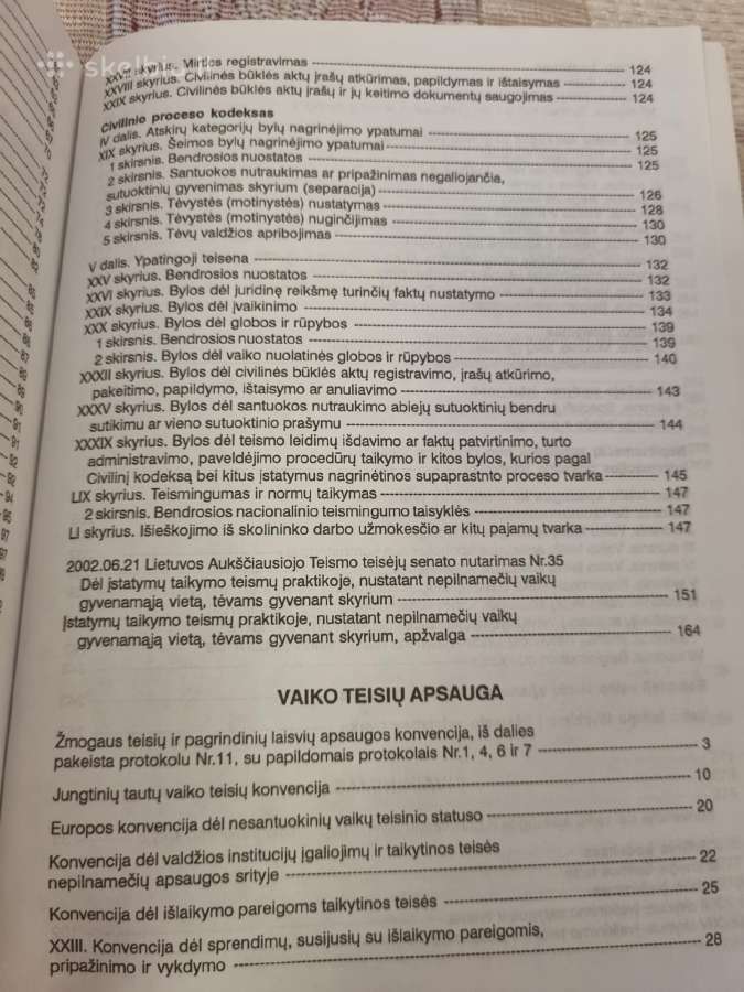 Šeimos teisė , vaiko teisių apsauga - nuotraukos Nr. 5