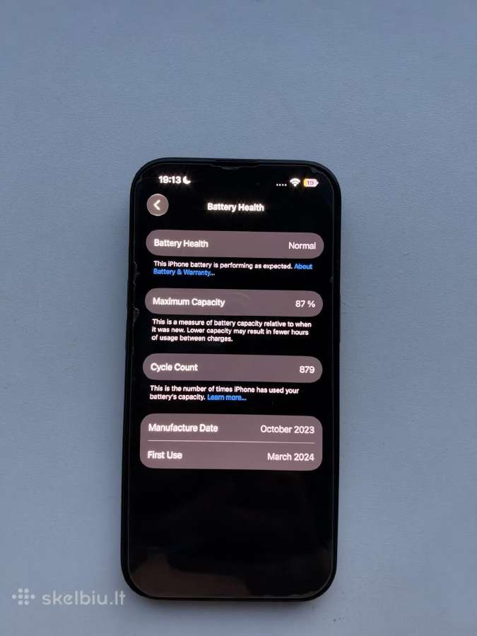 iPhone 15 128gb idealus - nuotraukos Nr. 5