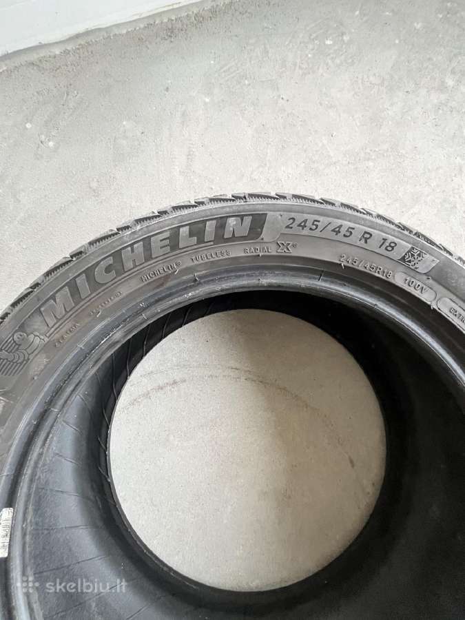 Parduodu 4 michelin pilot alpin 5 žiemines - nuotraukos Nr. 8