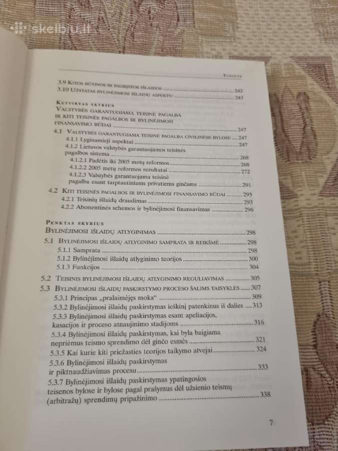 Bylinėjimosi išlaidos civiliniame procese - nuotraukos Nr. 5