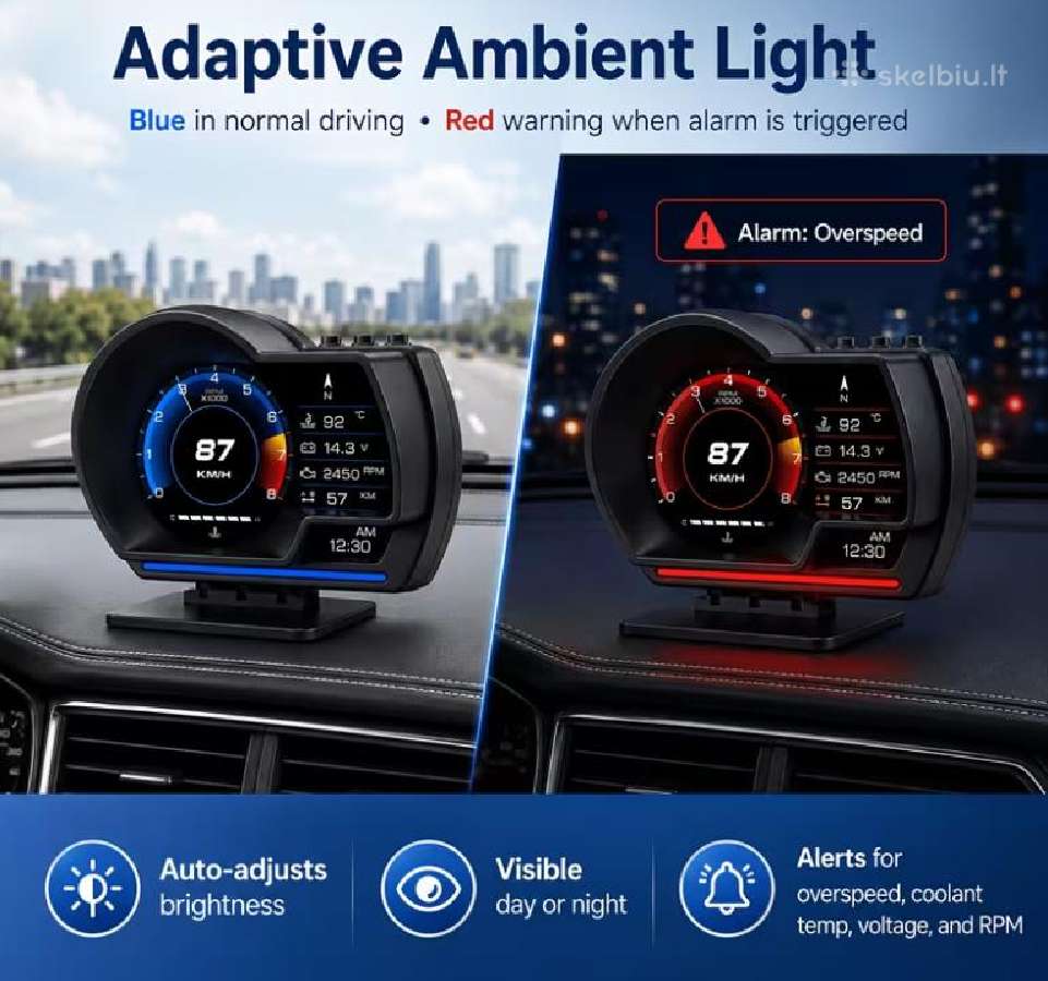 Obd2 Spidometras Automobiliui - nuotraukos Nr. 5
