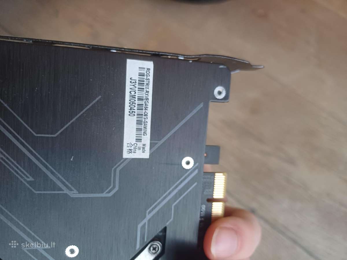 Asus Radeon Rx Vega 64 Oc Gaming 8gb - nuotraukos Nr. 8