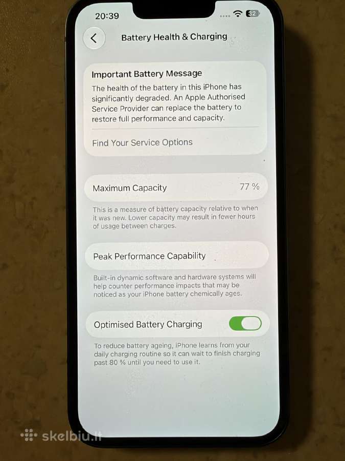 iPhone 13 128gb - nuotraukos Nr. 5