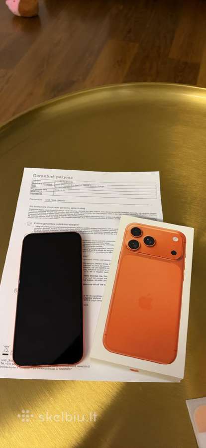 Parduodamas iPhone 17 Pro Max 256 GB - nuotraukos Nr. 2