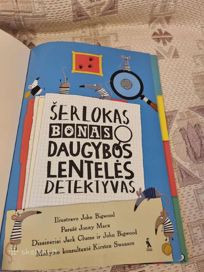 Bonas daugybos lentelės detektyvas - nuotraukos Nr. 2