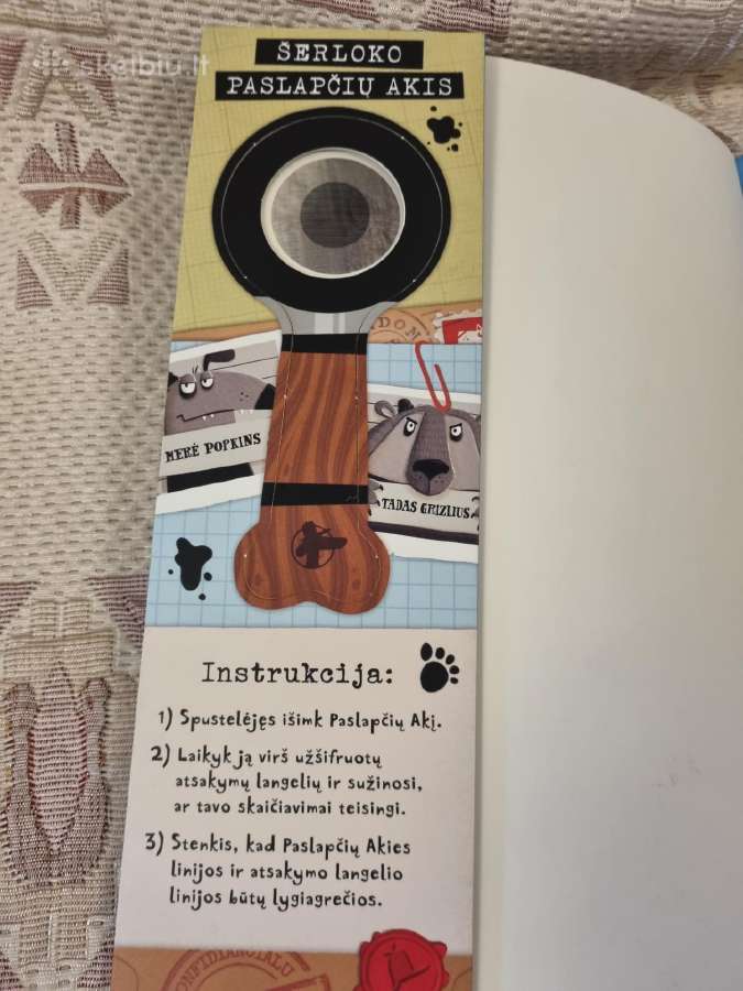 Bonas daugybos lentelės detektyvas - nuotraukos Nr. 3