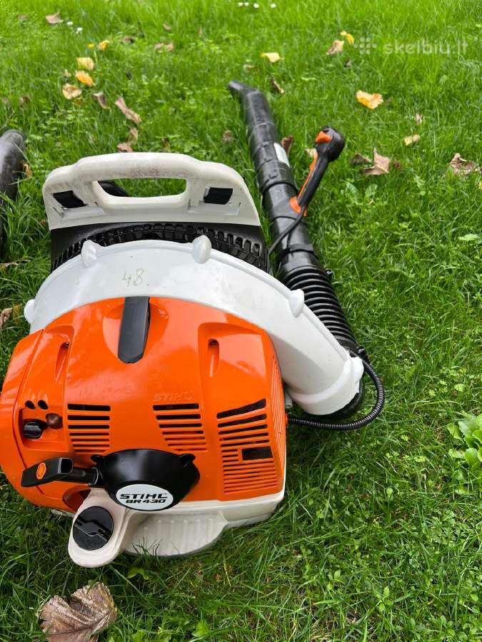 Stihl Br600,stihl Br430 lapu pustuvas - nuotraukos Nr. 3