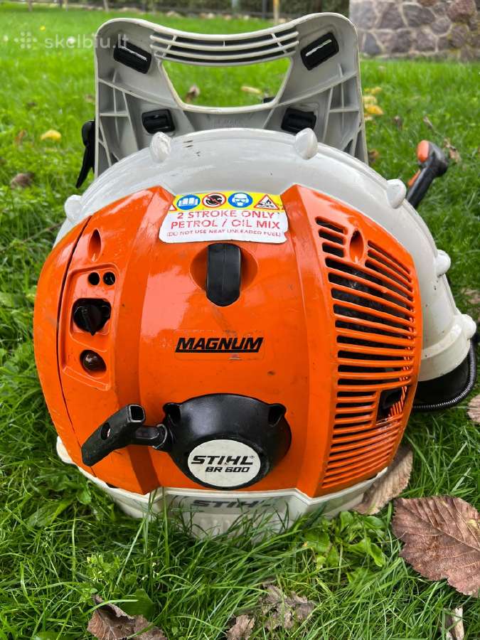 Stihl Br600,stihl Br430 lapu pustuvas - nuotraukos Nr. 4