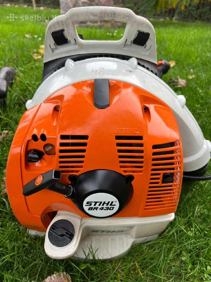 Stihl Br600,stihl Br430 lapu pustuvas - nuotraukos Nr. 5