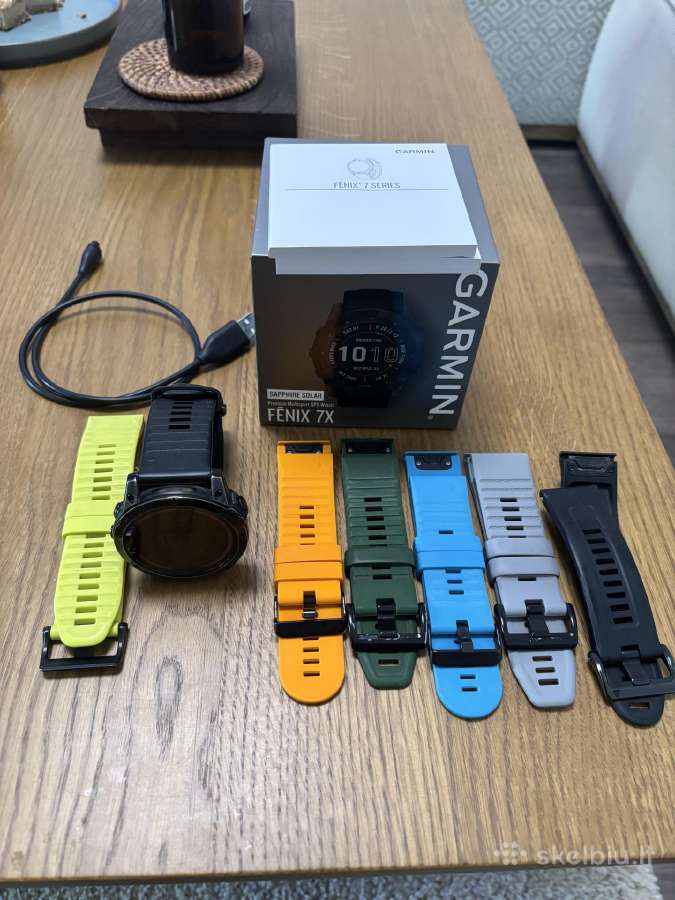 Garmin fenix 7x sapphire solar - nuotraukos Nr. 4