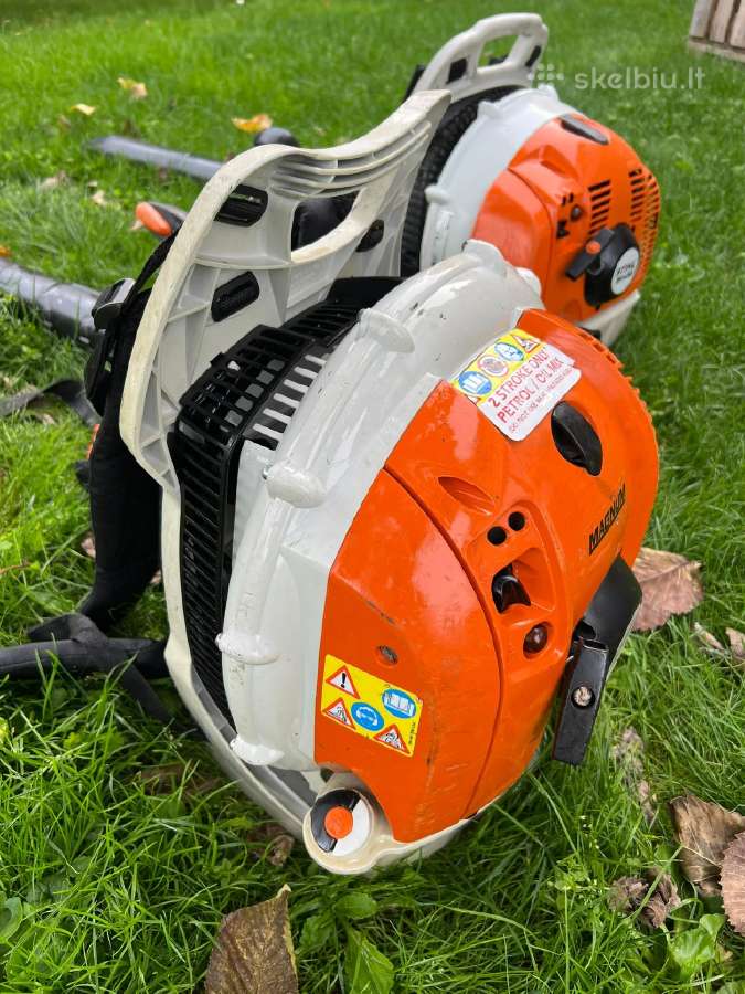 Stihl Br600,stihl Br430 lapu pustuvas - nuotraukos Nr. 12