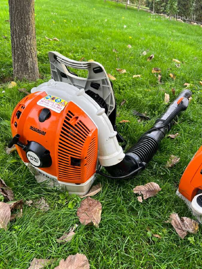 Stihl Br600,stihl Br430 lapu pustuvas - nuotraukos Nr. 15