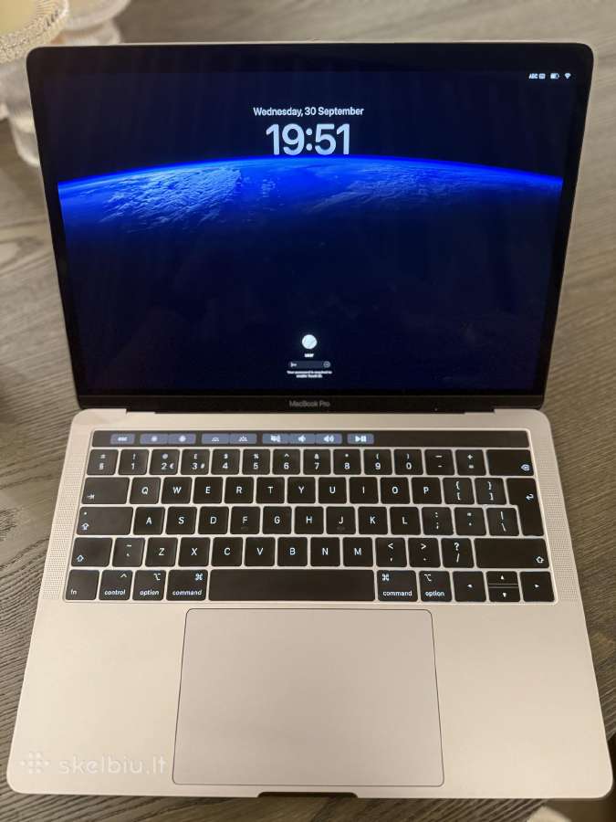 MacBook Pro 13 Retina 2019 Touchbar - nuotraukos Nr. 3