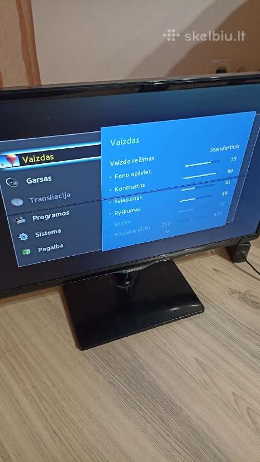 Samsung T24d390ew 24", su TV imtuvu (su gedimu) - nuotraukos Nr. 2