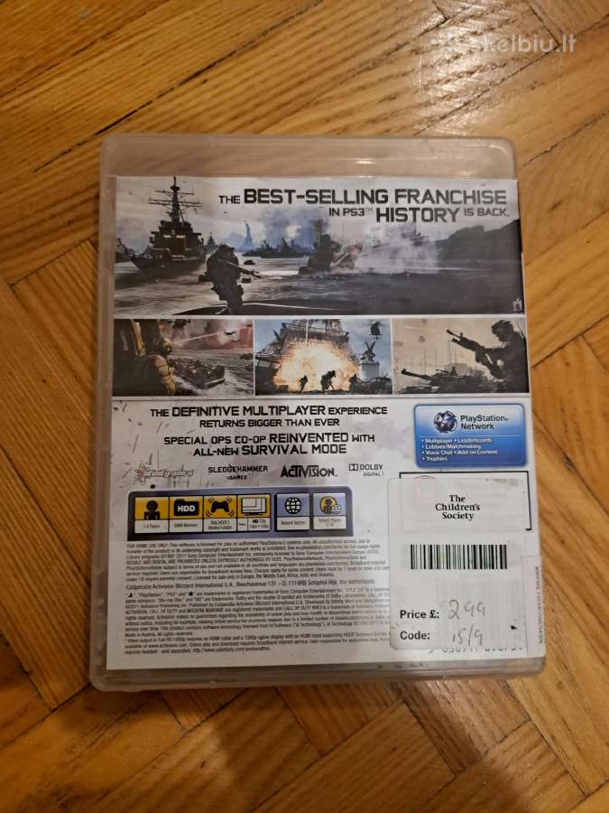 Call Of Duty Modern Warfare 3 Playstation 3 - nuotraukos Nr. 2