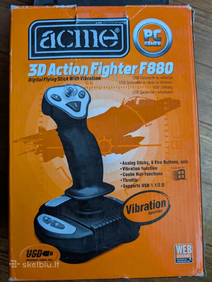 Vairalazdė Acme 3D Action Fighter F880 - nuotraukos Nr. 2