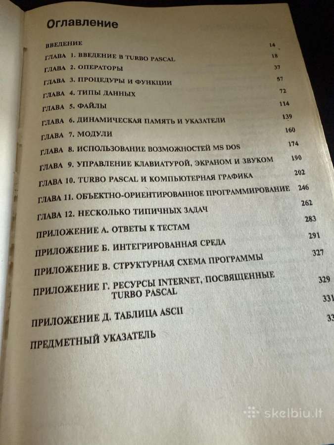 Savimokos vadovas Turbo Pascal - nuotraukos Nr. 6
