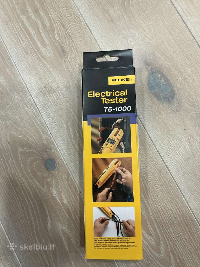 Fluke T5-1000 įtampos ir srovės testeris - nuotraukos Nr. 3