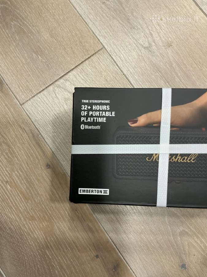 Kolonėlė Marshall Emberton 3 juoda - nuotraukos Nr. 4