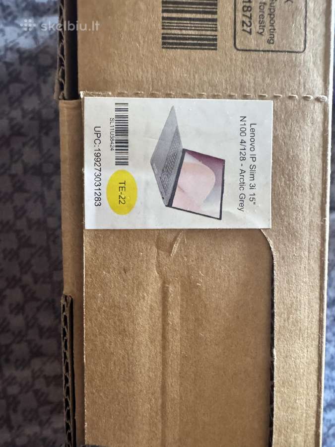Lenovo Ip Slim 3i 15" N100 - nuotraukos Nr. 2