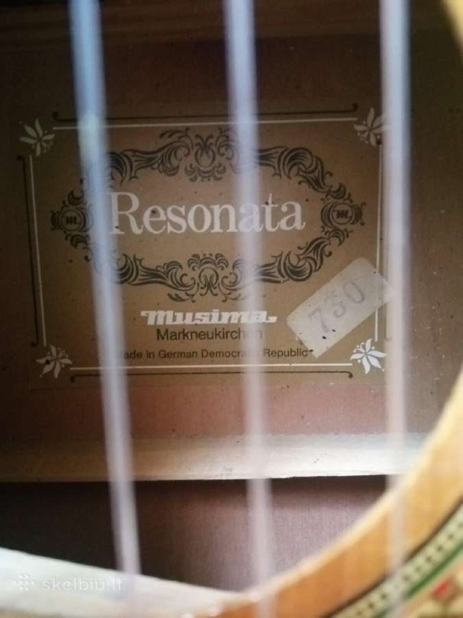 Gitara su dėklu - nuotraukos Nr. 3