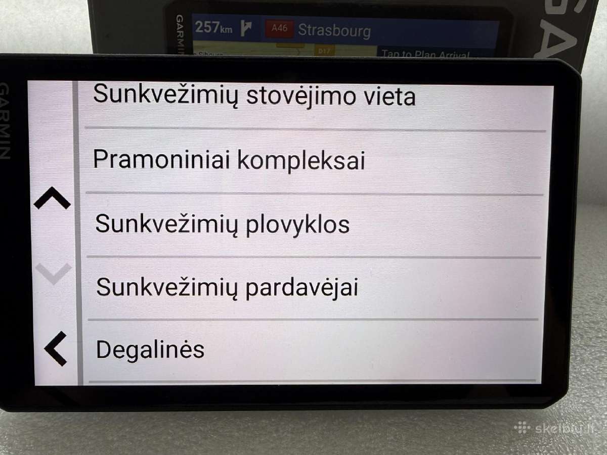 Garmin dezl Lgv710 Truck navigacija - nuotraukos Nr. 4