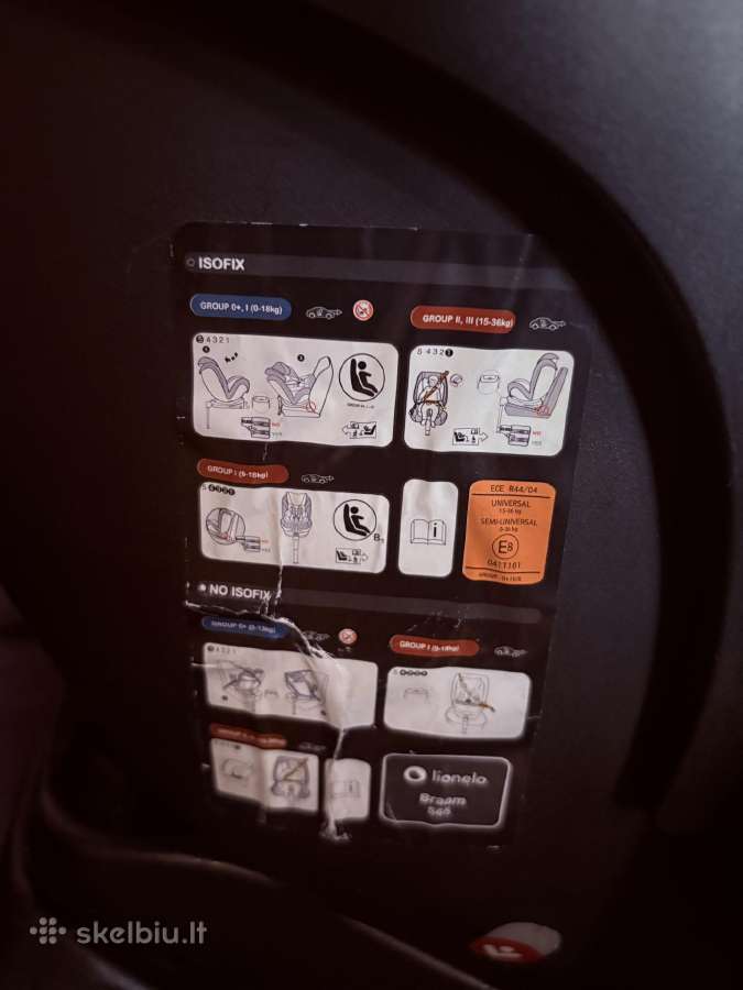 Lionelo Braam kedute Isofix 360 - nuotraukos Nr. 5