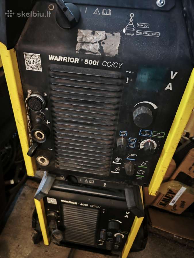 Esab cc/cv 400i ir cc/cv 500i Tig , mma , mig - nuotraukos Nr. 2
