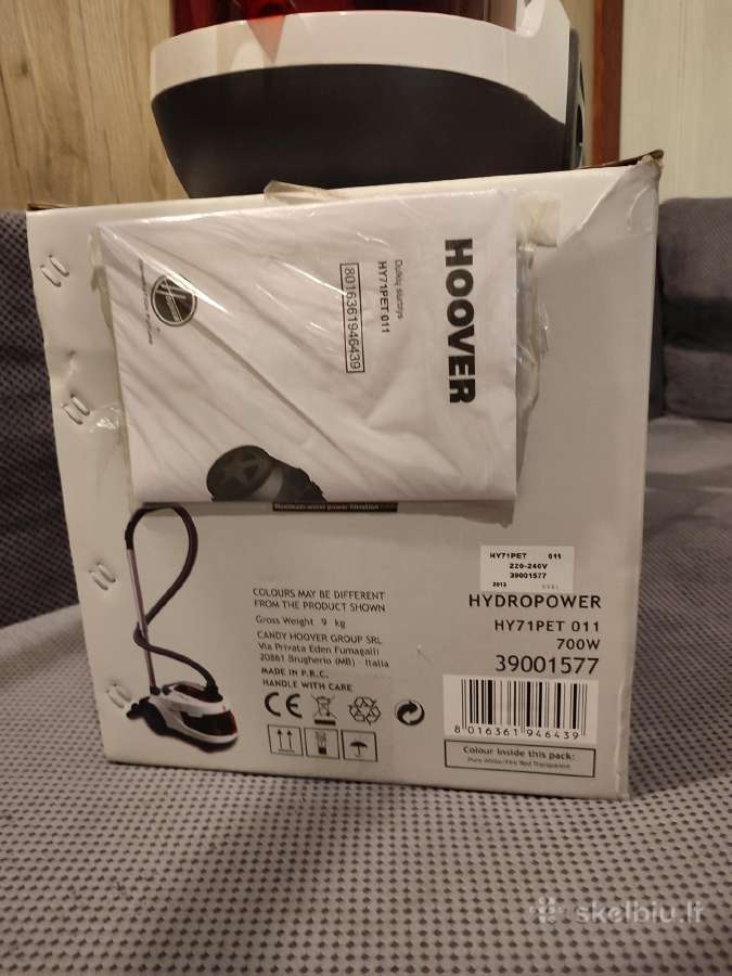 Dulkių siurblys Hoover Hy71pet 011 - nuotraukos Nr. 8