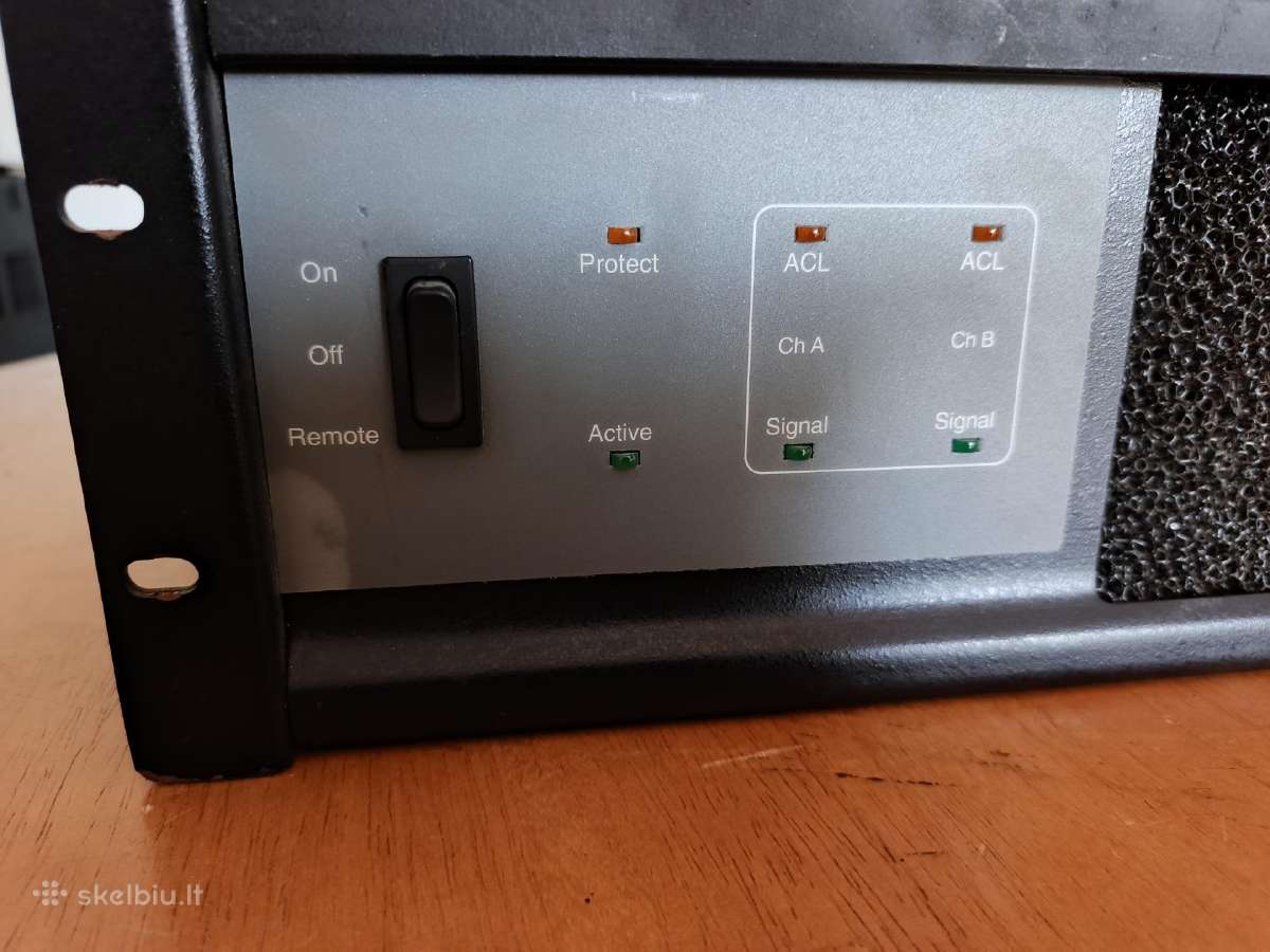 Stiprintuvas Crest audio ckx 300 - nuotraukos Nr. 2