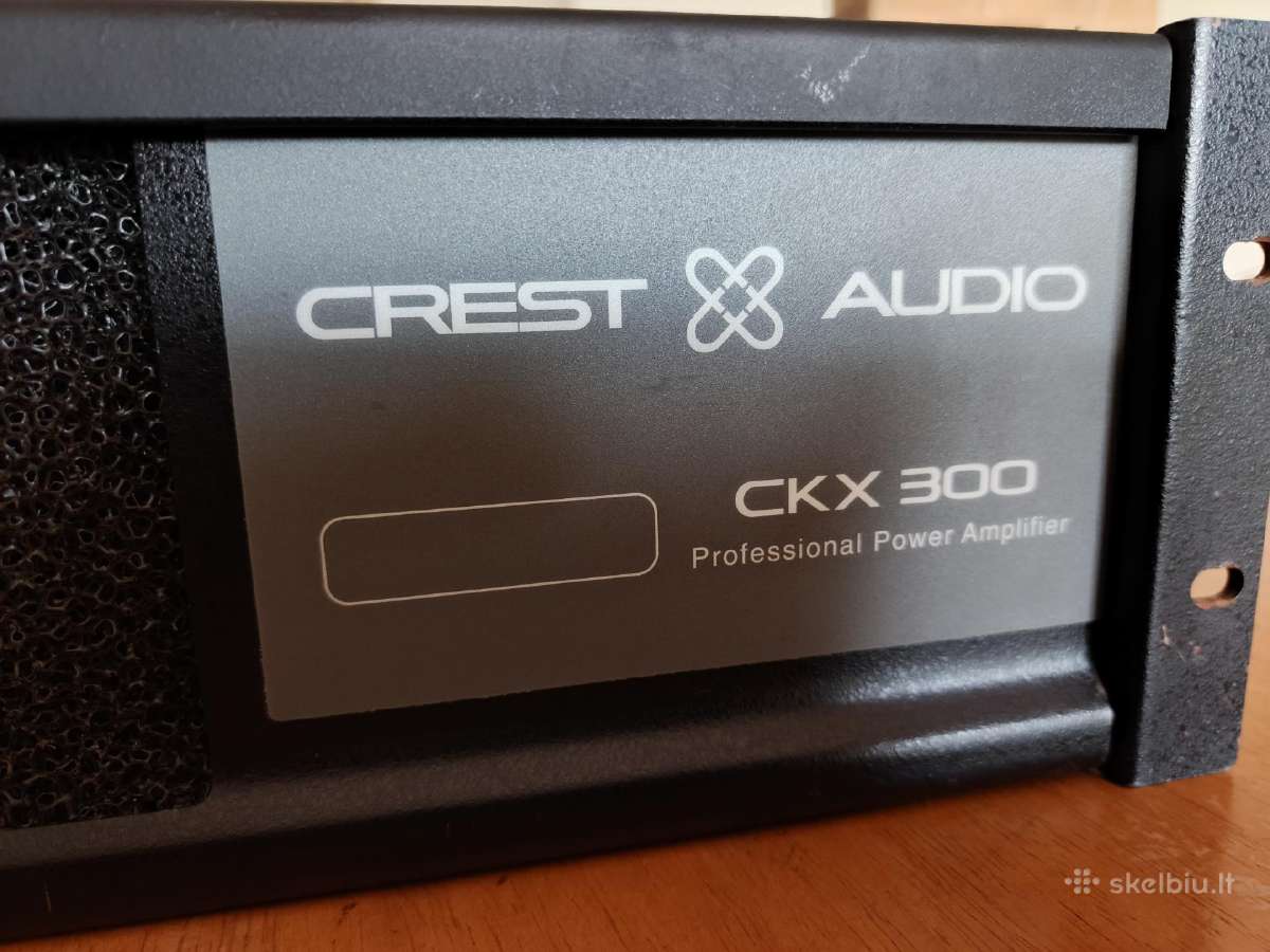 Stiprintuvas Crest audio ckx 300 - nuotraukos Nr. 3