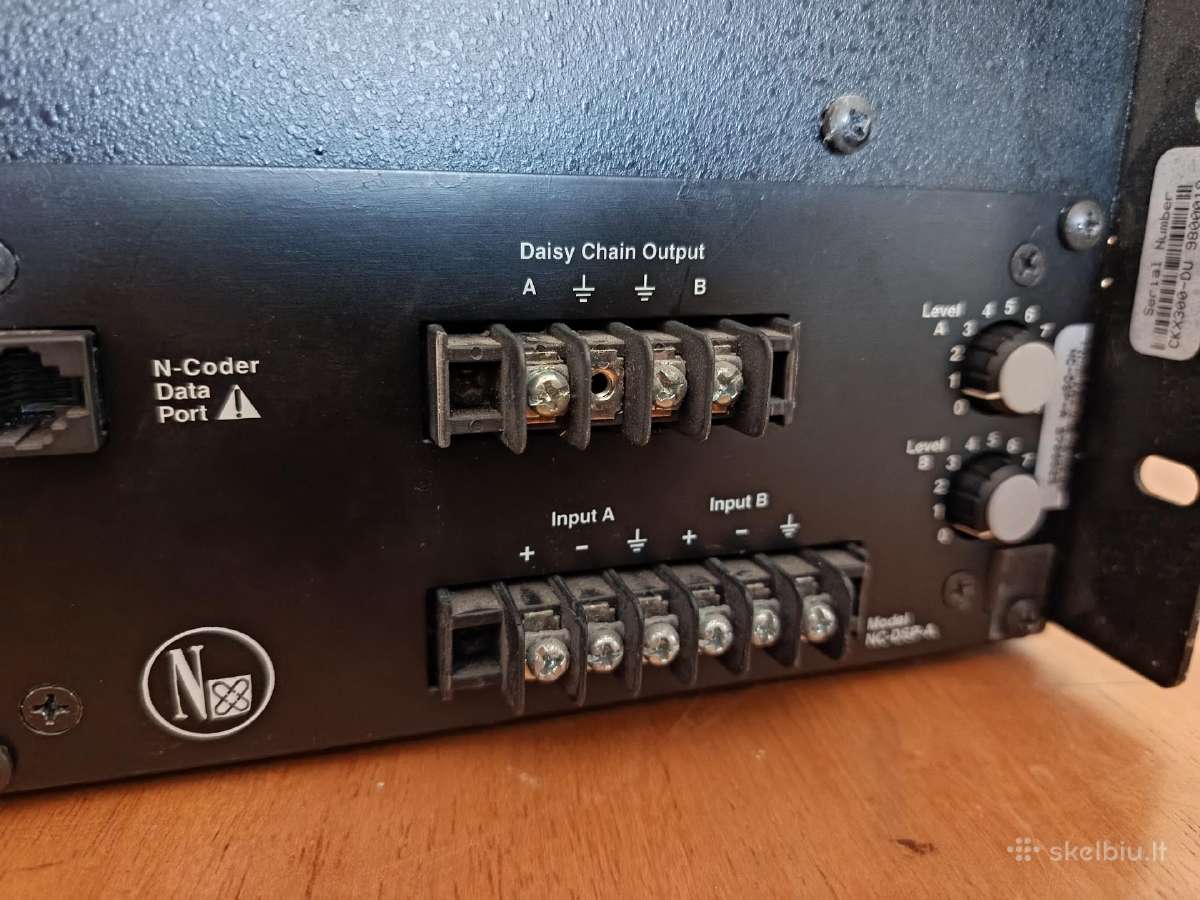 Stiprintuvas Crest audio ckx 300 - nuotraukos Nr. 5