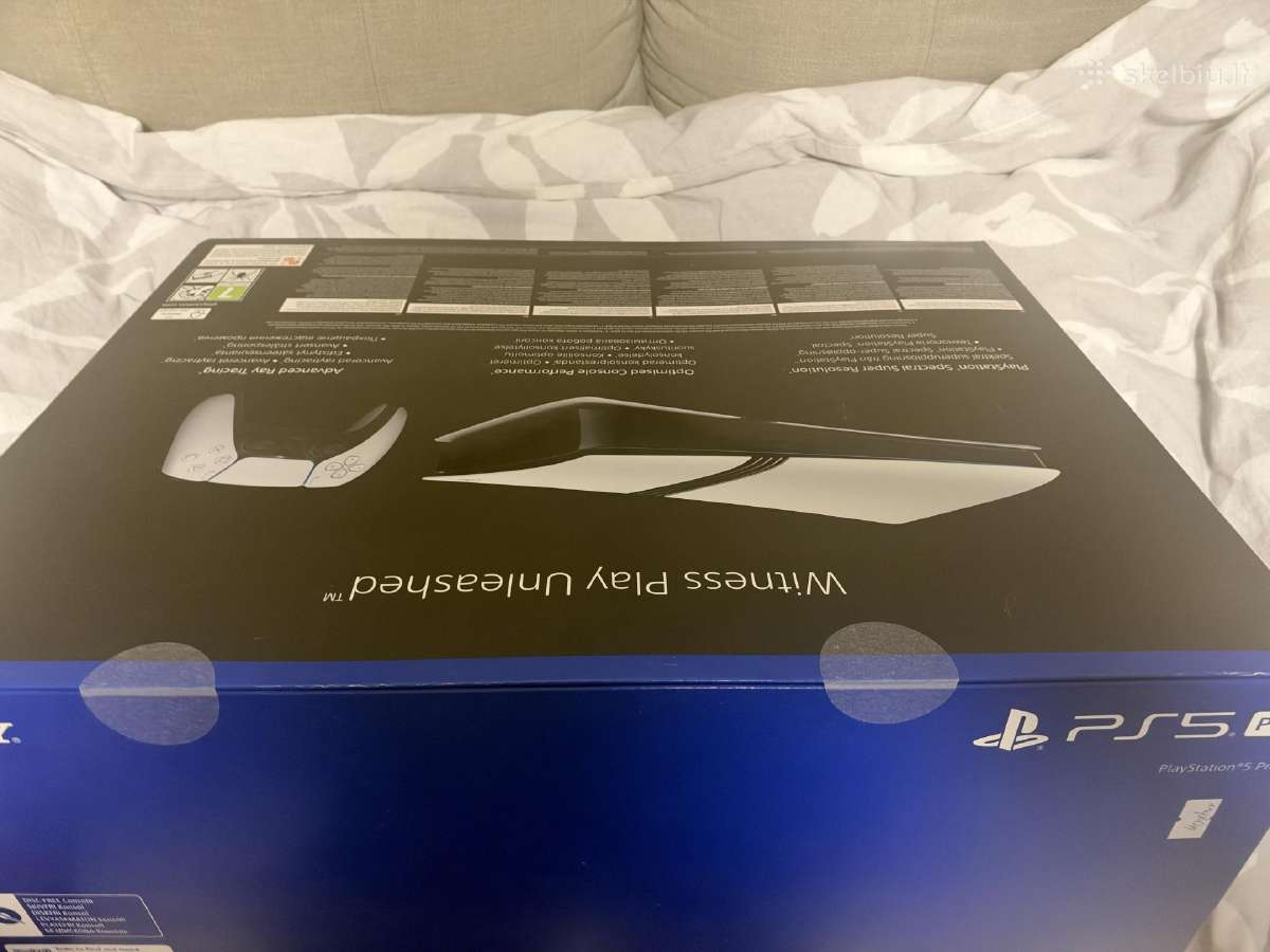Nauja! Sony Playstation 5 Pro 2tb Su Garantija - nuotraukos Nr. 2