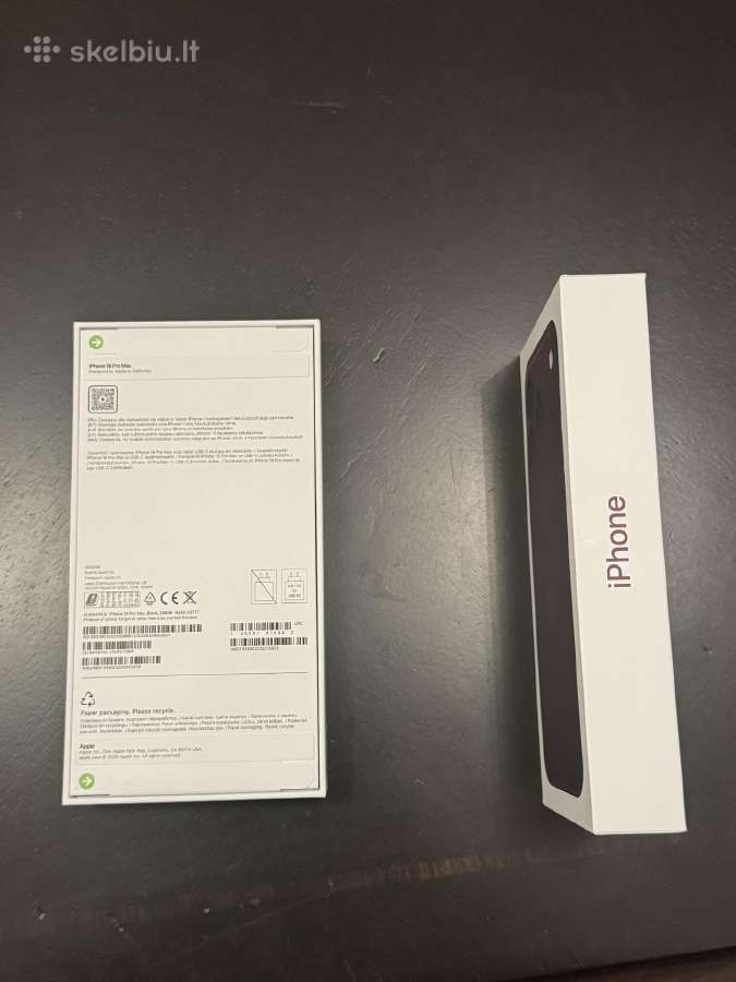 iPhone 18 Pro Max 256gb lietuviškas - nuotraukos Nr. 2