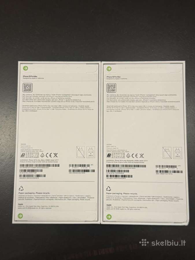 iPhone 18 Pro Max 256gb lietuviškas - nuotraukos Nr. 3