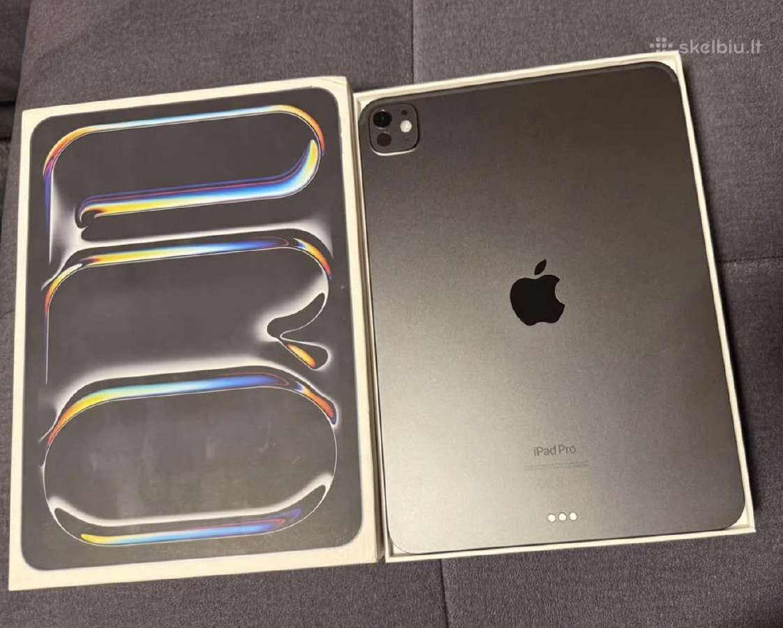 iPad Pro 11- inch (M4) Wi-fi Space Black - nuotraukos Nr. 2