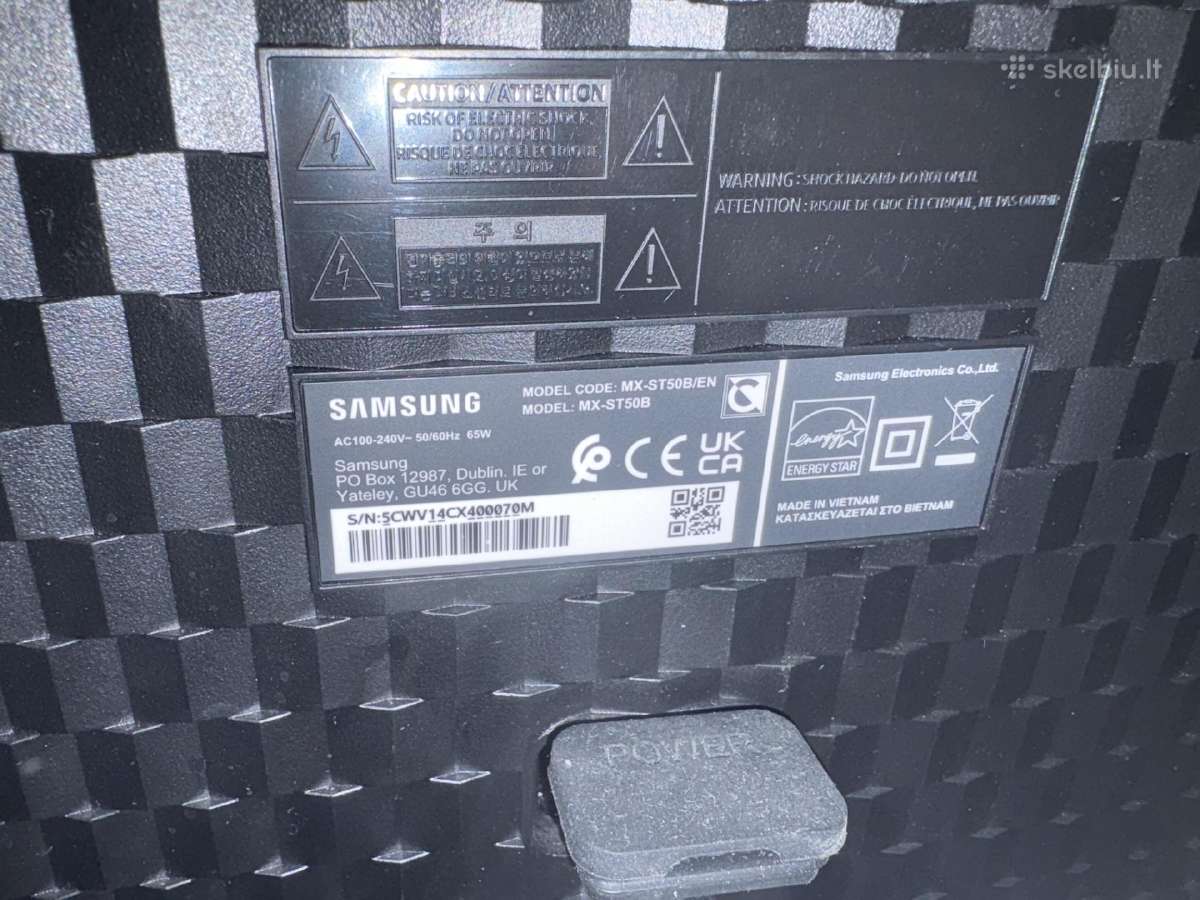 Samsung Mx St50b - nuotraukos Nr. 5