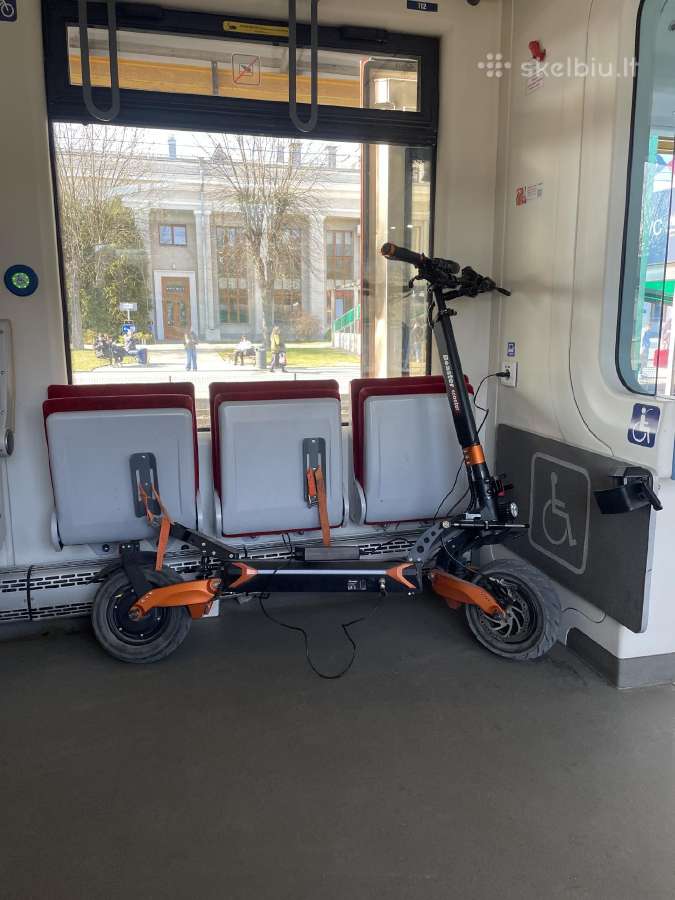 Beaster Scooter Oxen Pro su šakes defektu - nuotraukos Nr. 2