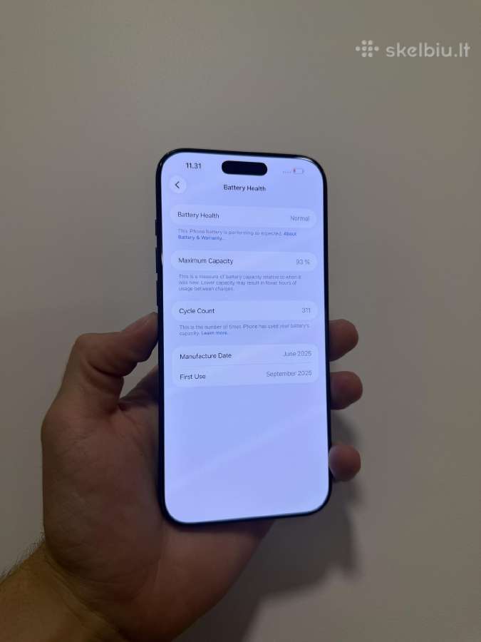 iPhone 16 Pro Max 256 - nuotraukos Nr. 2