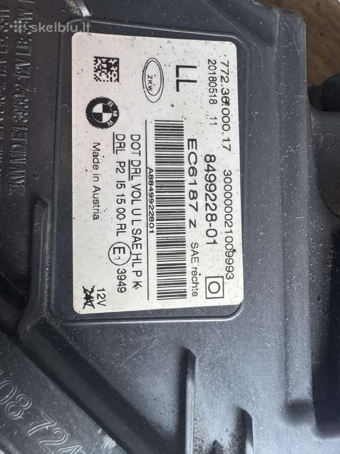 Bmw 7 G11/g12 žibintai LED - nuotraukos Nr. 7