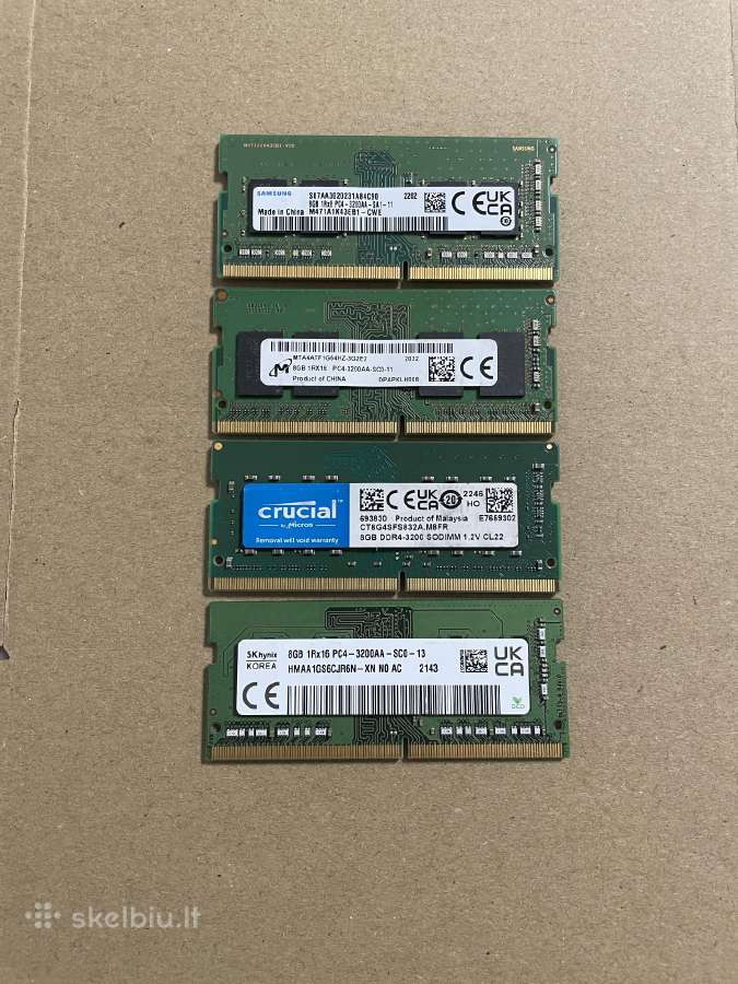 4gb/8gb/16gb Ddr4, 8gb/16gb Ddr5 - nuotraukos Nr. 3