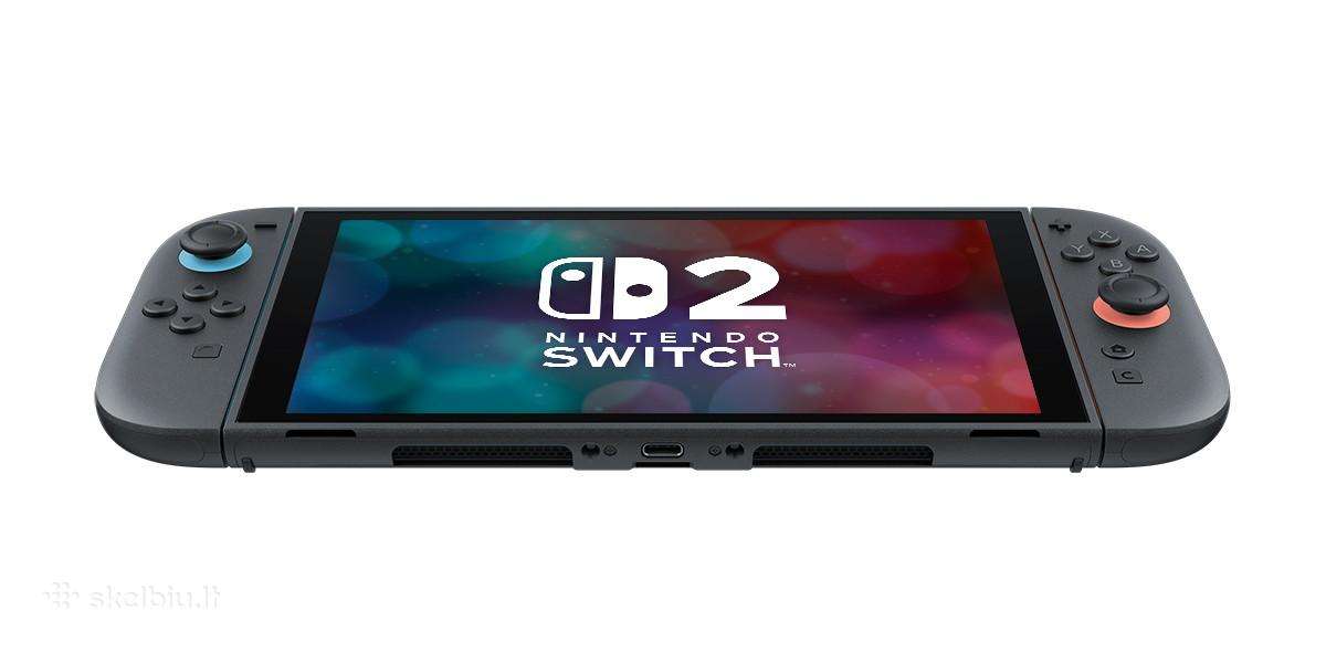 Nintendo Switch 2 su garantija ir 3 žaidimais - nuotraukos Nr. 7