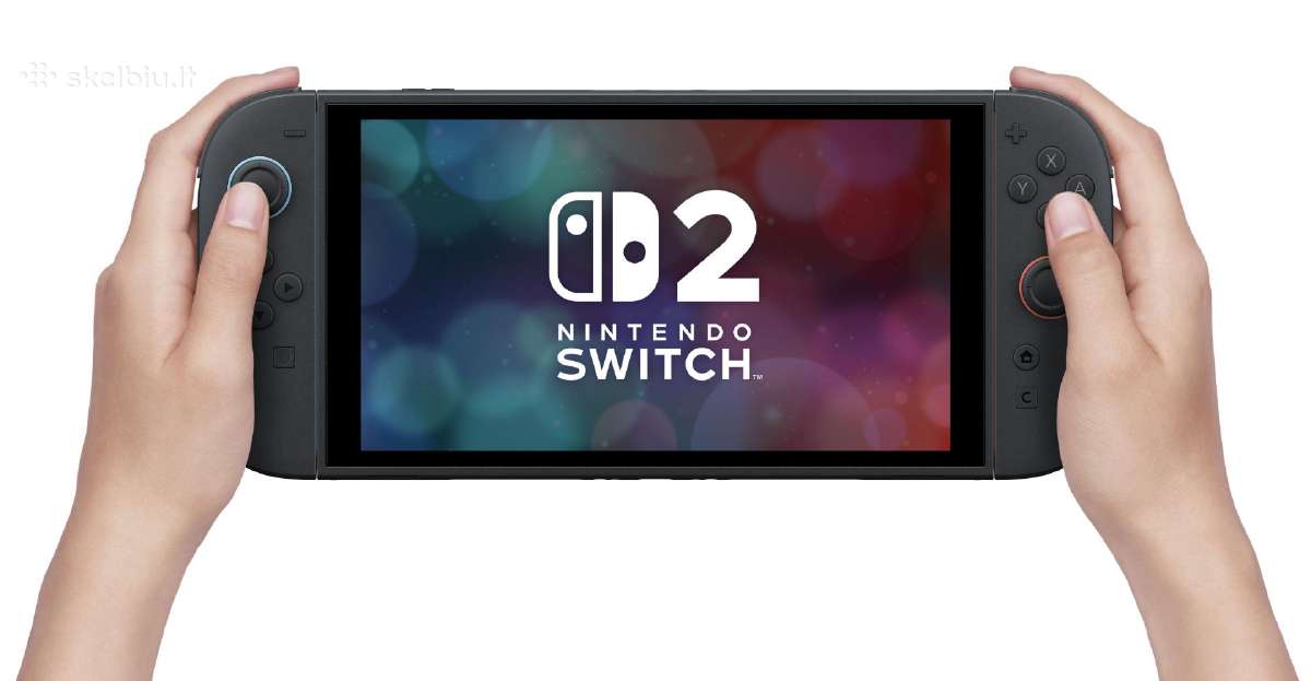 Nintendo Switch 2 su garantija ir 3 žaidimais - nuotraukos Nr. 17