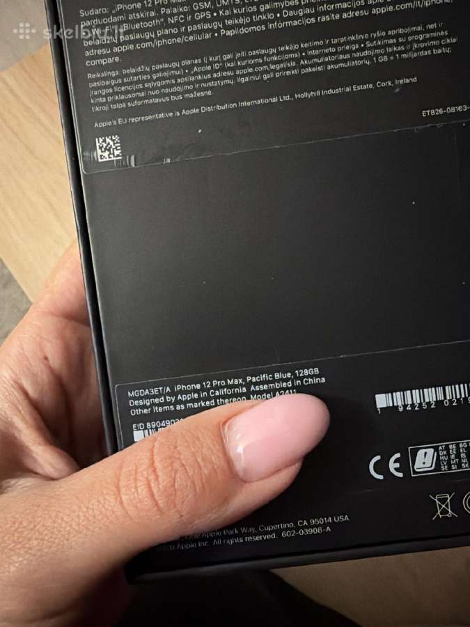 iPhone 12 Pro Max 128gb - nuotraukos Nr. 4