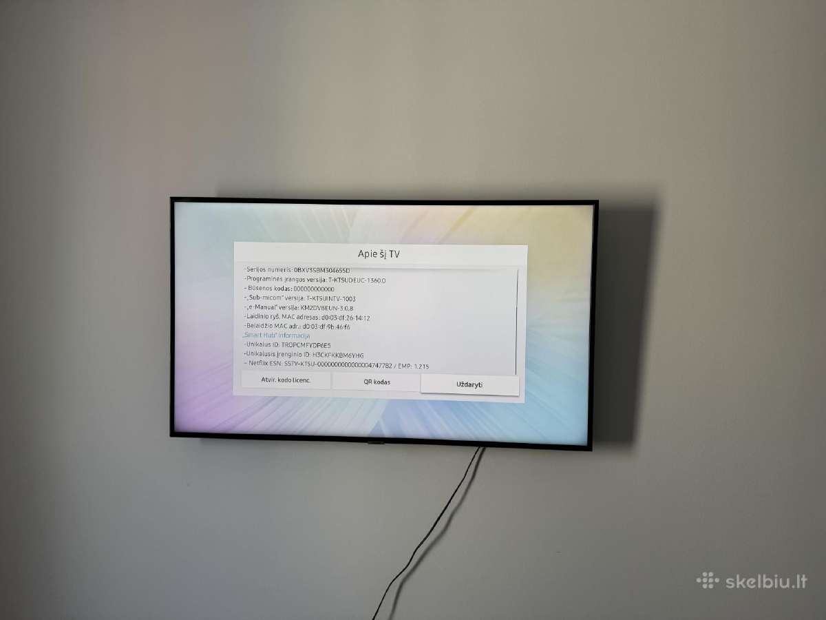 Samsung 50" 4k Smart TV Ue50nu7092 - nuotraukos Nr. 4