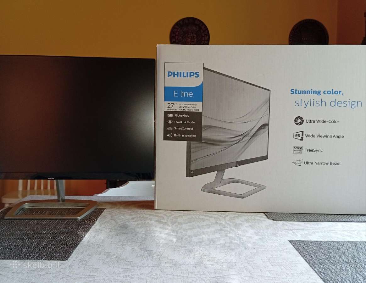 Philips monitorius 27 colių - nuotraukos Nr. 2