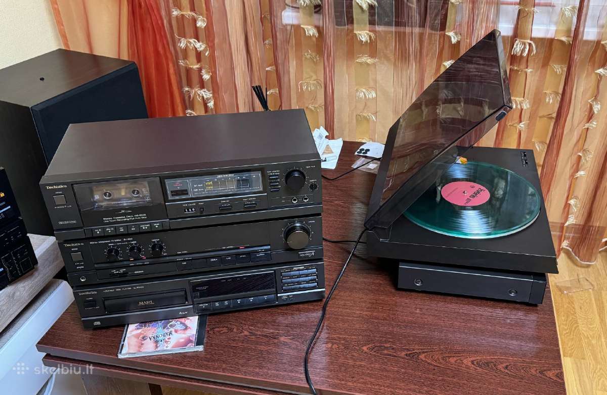 Parduodamas vintažinis Technics audio komplektas - nuotraukos Nr. 3